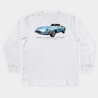 1965 Jaguar E Type Series 1 4.2 Roadster Kids Long Sleeve T-Shirt